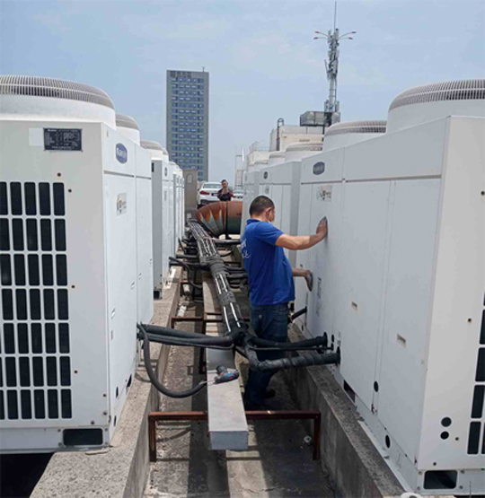 海安中央空调制热和不制冷系统维修方法